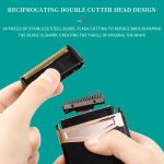 VGR V-331 Elektrorasierer mit 2 Schneidköpfen und Hin- und Herbewegung, IPX4, V-331 – Bild 4