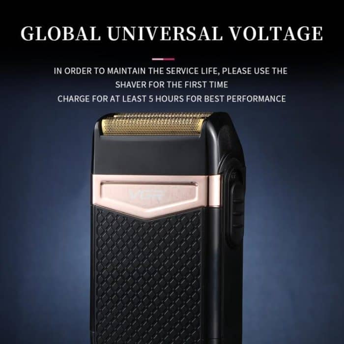 VGR V-331 Elektrorasierer mit 2 Schneidköpfen und Hin- und Herbewegung, IPX4, V-331 – Bild 5