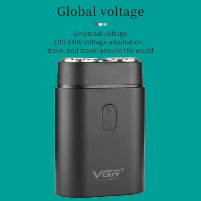 VGR V-341 Tragbarer Elektrorasierer mit rotierendem 2-Schneidkopf, V-341 – Bild 11