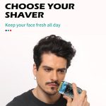 VGR V-352 Tragbarer elektrischer Folienrasierer mit Doppelschneidkopf, V-352 – Bild 2