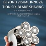 VGR V-395 Elektrorasierer mit sechs Schneidköpfen und IPX6, V-395 – Bild 4