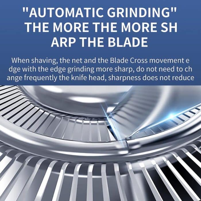 VGR V-395 Elektrorasierer mit sechs Schneidköpfen und IPX6, V-395 – Bild 7