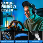 KOTION EACH GS400 Omni-directional Mic Gaming Headset, Length: About 1.9m, GS400 – Bild 4