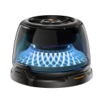 R9 Portable RGB Light Smart Bluetooth Speaker Magnetic Phone Holder Wireless Charger, R9 (Black), R9 (White)