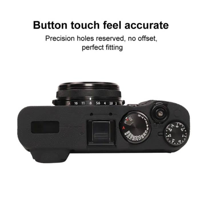 Litchi Texture Soft Silicone Protective Case, For FUJIFILM X100VI – Bild 5