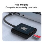 2 in 1 SD + TF Card Slot Reader, Type-C, USB+8 Pin – Bild 5