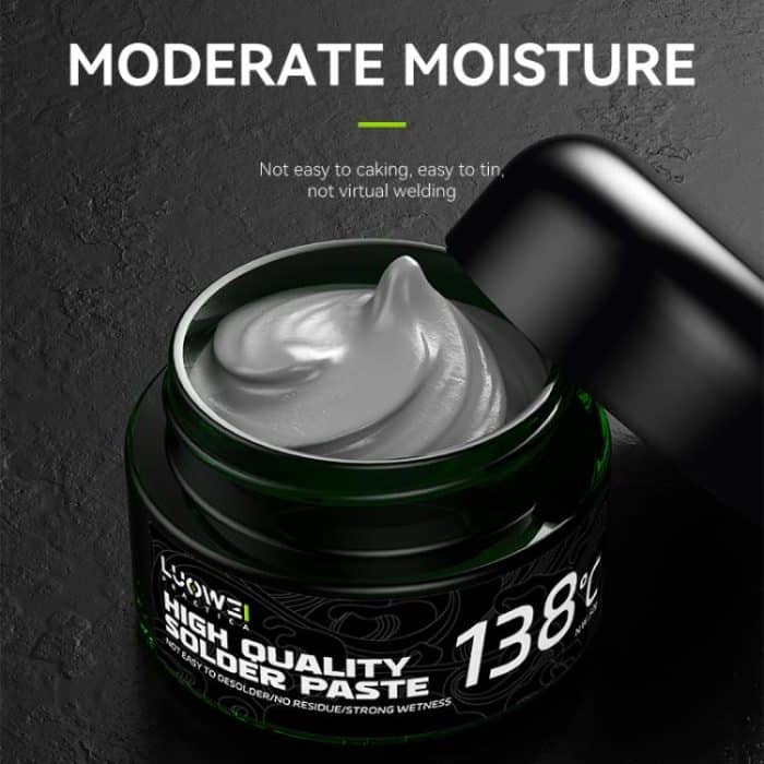 LUOWEI LW-SP1 50g PCB Repair Lead-free Solder Paste, 138 Degrees, 158 Degrees, 183 Degrees, 199 Degrees, 217 Degrees – Bild 6