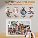 13.3 inch LCD Display Cloud Photo Frame 1G+32GB 3126C Quad-Core CPU Android 6.0, EU Plug, US Plug, UK Plug, AU Plug – Bild 5