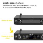 XTUGA U-771 UHF Lapel Two Way Radio Wireless Microphone, 2 Microphone + Host, 2 BodyPacks + Host, 1 Mic + 1 BodyPacks + Host – Bild 4