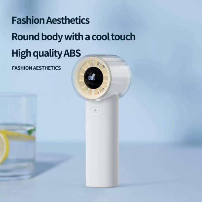 HX-F369 LED Digital Display High Speed Handheld Fan – Bild 7