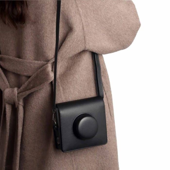 Full Body Leather Camera Case Bag with Strap, For FUJIFILM instax WIDE Evo – Bild 6