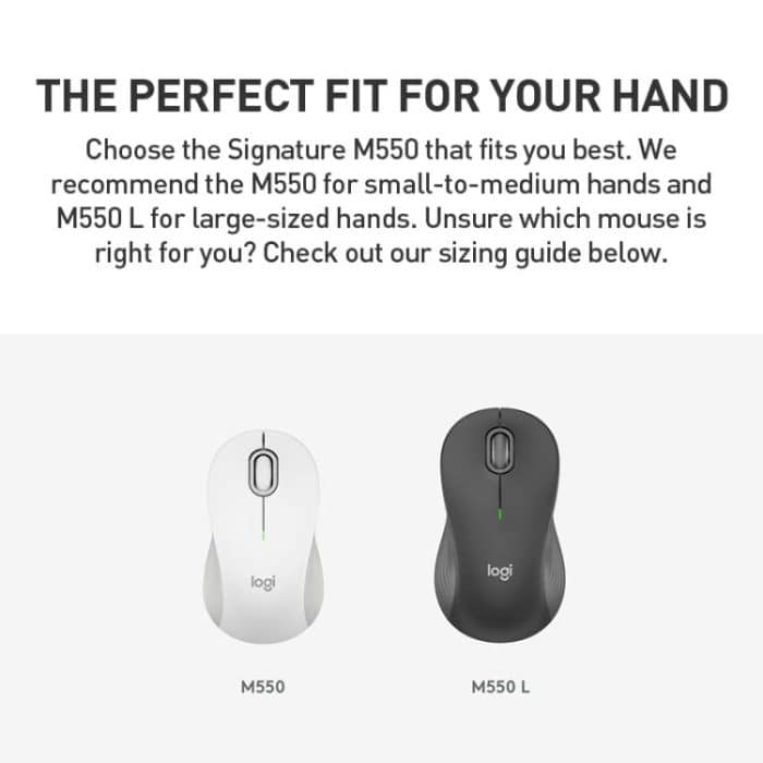 Logitech M550 Bluetooth 2.4G Wireless Dual Mode Silent Mouse, M550 – Bild 3