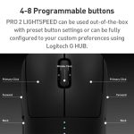 Logitech Pro 2 LIGHTSPEED Wireless Gaming Mouse, Pro 2 LIGHTSPEED – Bild 7