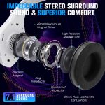 KOTION EACH GS400 Ultra Over Ear Bluetooth Wired 2.4GHz Tri-mode Gaming Headset, GS400 Ultra – Bild 4