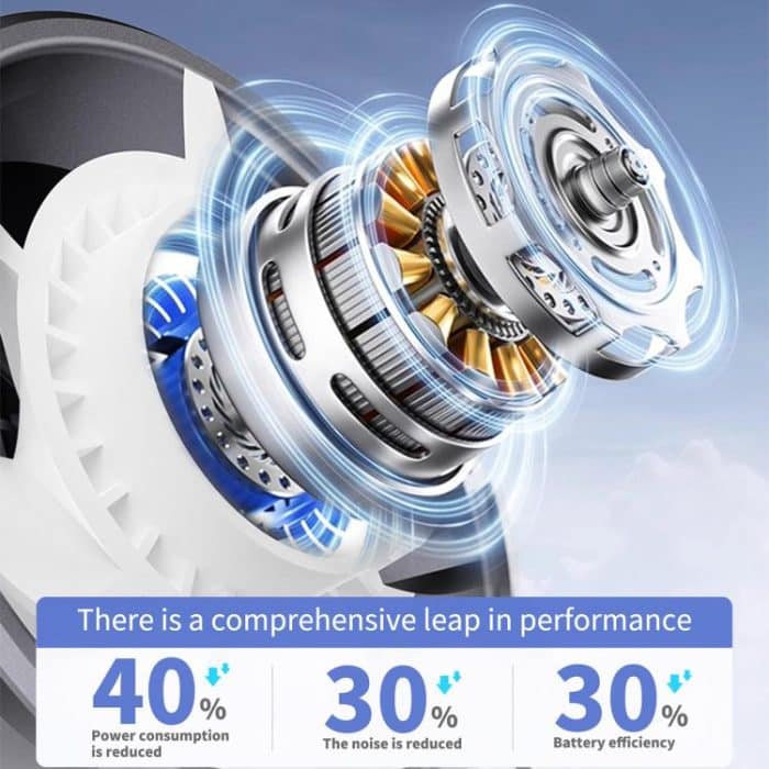 Onten F10 100-speed High-speed Turbine Handheld Fan – Bild 8