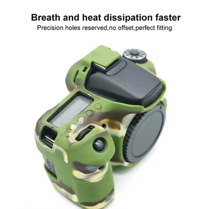 Soft Silicone Protective Case, For Canon EOS 70D – Bild 4