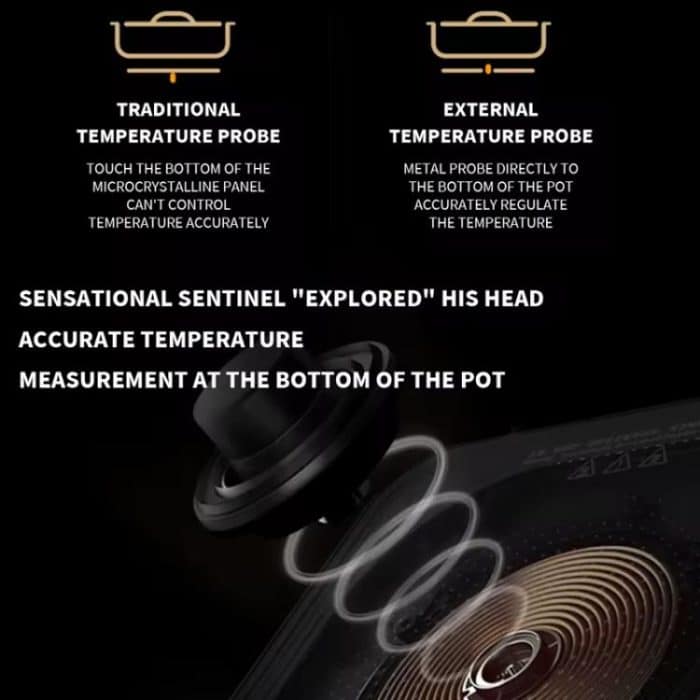 Original Xiaomi Mijia Smart Ultra-thin Induction Cooker 2100W Home Induction Cooker, Mijia Ultra-thin Induction Cooker – Bild 12