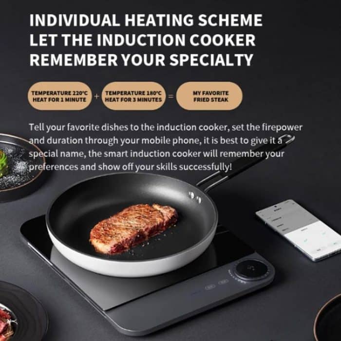 Original Xiaomi Mijia Smart Ultra-thin Induction Cooker 2100W Home Induction Cooker, Mijia Ultra-thin Induction Cooker – Bild 15