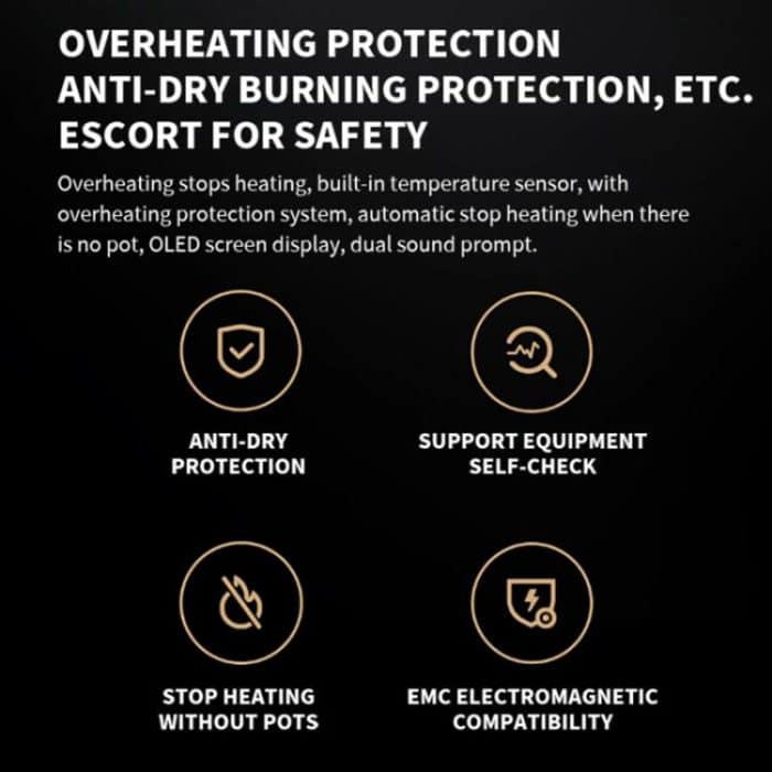 Original Xiaomi Mijia Smart Ultra-thin Induction Cooker 2100W Home Induction Cooker, Mijia Ultra-thin Induction Cooker – Bild 16