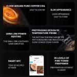 Original Xiaomi Mijia Smart Ultra-thin Induction Cooker 2100W Home Induction Cooker, Mijia Ultra-thin Induction Cooker – Bild 3