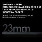 Original Xiaomi Mijia Smart Ultra-thin Induction Cooker 2100W Home Induction Cooker, Mijia Ultra-thin Induction Cooker – Bild 4