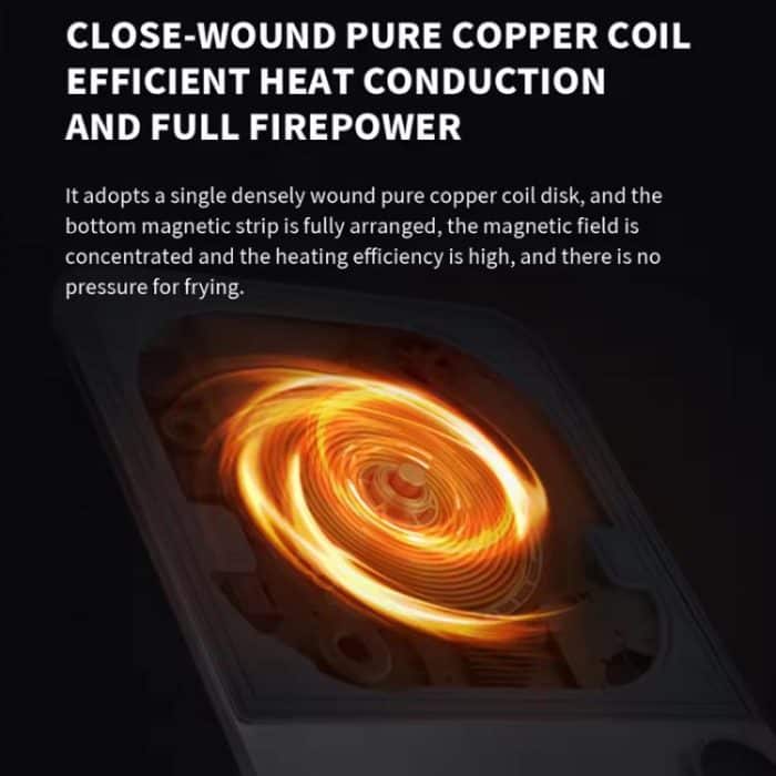 Original Xiaomi Mijia Smart Ultra-thin Induction Cooker 2100W Home Induction Cooker, Mijia Ultra-thin Induction Cooker – Bild 7