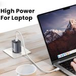 USAMS CC305 T66 45W Dual USB-C / Type-C GaN Fast Charger, EU Plug, CC305 – Bild 4