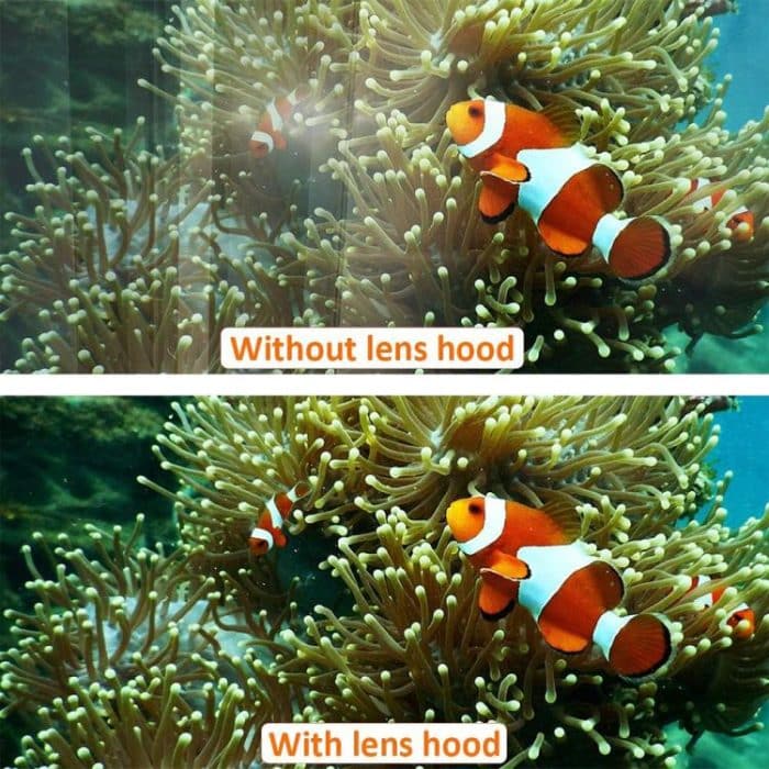 Universal Silicone Lens Hood, 30-50mm, 50-70mm, 70-90mm – Bild 6