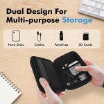 Mobile Hard Drive Data Cable Storage Bag Portable EVA Storage Box, EVA Storage Box – Bild 5