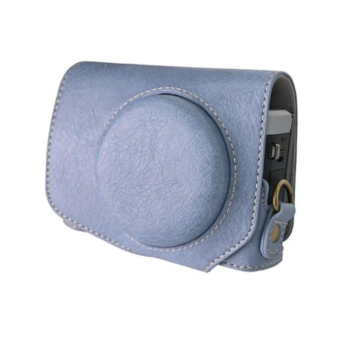 Retro Litchi Texture Leather Full Body Camera Case Bag with Strap, For Canon G7 X Mark III / G7X3, For Canon PowerShot SX740 HS – Bild 2