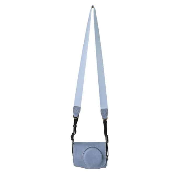 Retro Litchi Texture Leather Full Body Camera Case Bag with Strap, For Canon G7 X Mark III / G7X3, For Canon PowerShot SX740 HS – Bild 7