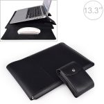 PU05 Tragetasche aus Leder mit kleiner Aufbewahrungstasche, for 13.3 inch Laptop, for 14.1 inch Laptop, for 15.4 inch Laptop