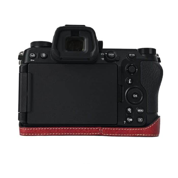 Halbschalen-Basis für die Kamera aus PU-Leder mit Litschi-Textur, For Nikon Z6III – Bild 3