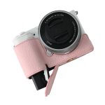 Litchi Texture PU Leather Camera Half Case Base, For Sony ZV-E10 – Bild 7