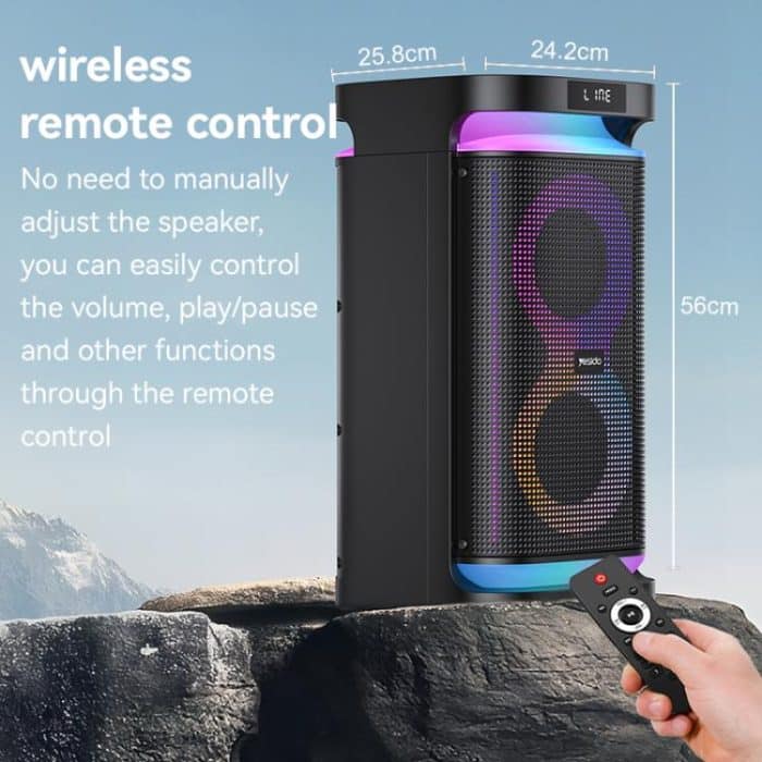 Yesido YSW29 Outdoor Ambient Light Digital Bluetooth Speaker with Microphone, YSW29 – Bild 3