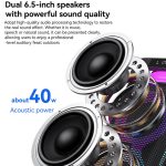 Yesido YSW29 Outdoor Ambient Light Digital Bluetooth Speaker with Microphone, YSW29 – Bild 5