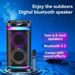 Yesido YSW29 Outdoor Ambient Light Digital Bluetooth Speaker with Microphone, YSW29 – Bild 6