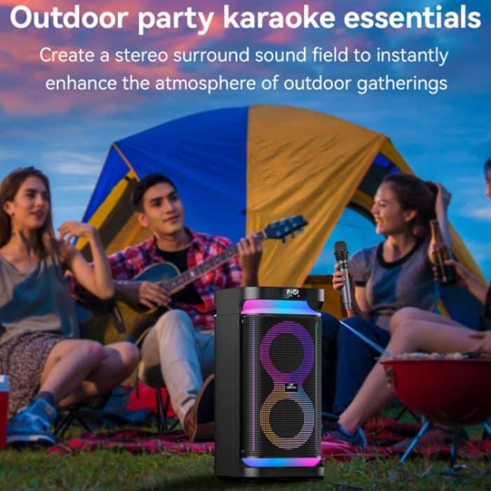 Yesido YSW29 Outdoor Ambient Light Digital Bluetooth Speaker with Microphone, YSW29 – Bild 10