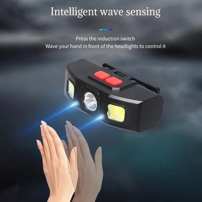 YY12 Outdoor Super Bright Infrared Sensor Headlight, YY12 – Bild 14