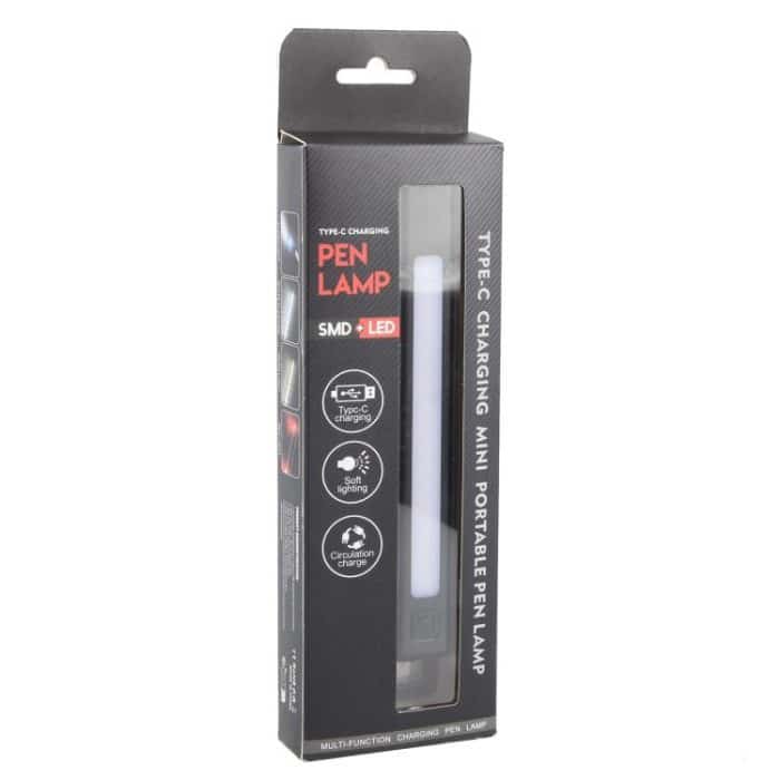 W09 Multifunctional Folding Pen Lamp LED Outdoor Work Flashlight – Bild 4