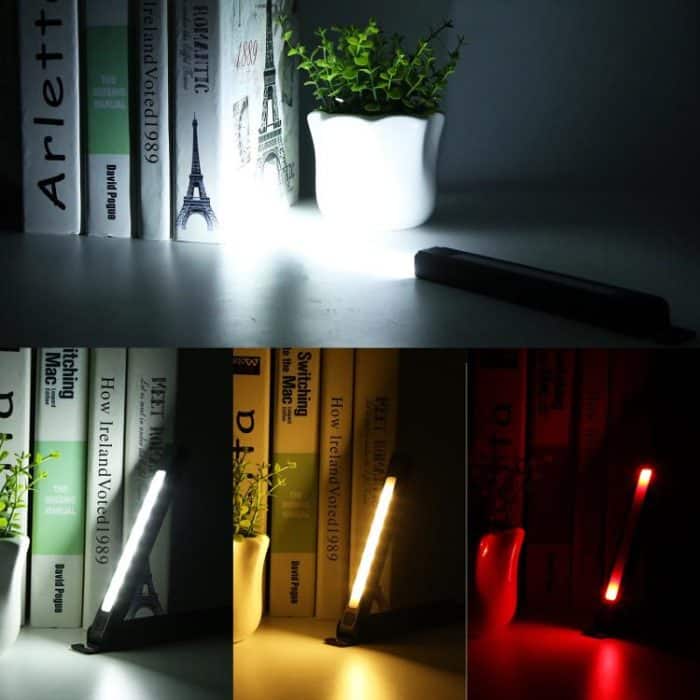 W09 Multifunctional Folding Pen Lamp LED Outdoor Work Flashlight – Bild 5