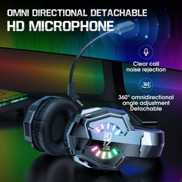 ONIKUMA B15 Tri-mode Bluetooth, 2.4G, Wired E-sports Game Headset – Bild 3