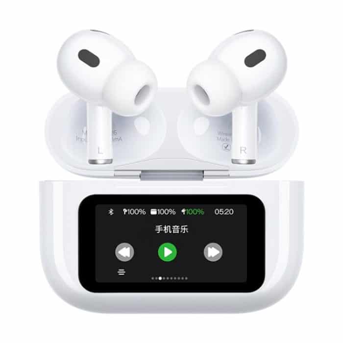 WK WS-26 Liton Series ANC+ENC Wireless Earbuds with Smart Color Screen, WS-26 – Bild 1