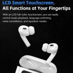 WK WS-26 Liton Series ANC+ENC Wireless Earbuds with Smart Color Screen, WS-26 – Bild 6
