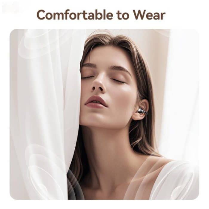 USAMS Echo R02 Clip-On Wireless Bluetooth Earphones – Bild 3