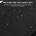 CADeN D27-1 Portable Digital Camera Bag with Strap, 26 x 21 x 15cm Grey, 31 x 21 x 17cm Black – Bild 7