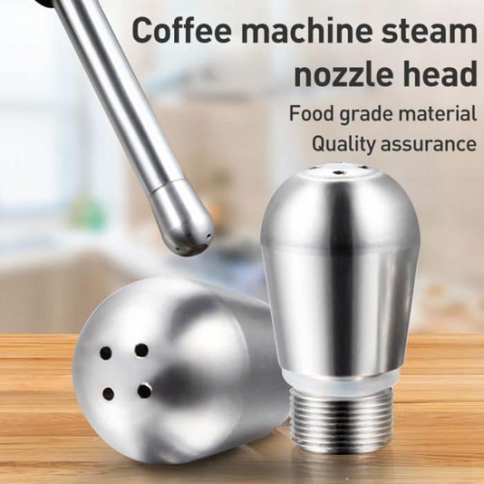 Stainless Steel Milk Frother Coffee Machine Steam Nozzle, For Barsetto, 3-hole, For Barsetto, 4-hole, For Delonghi 9 Serie, Single-hole, For Delonghi 9 Serie, 3-hole, For Delonghi Stainless Steel, For Gemilai, 3-hole, For Gaggia, 3-hole – Bild 2