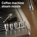 Stainless Steel Milk Frother Coffee Machine Steam Nozzle, For Barsetto, 3-hole, For Barsetto, 4-hole, For Delonghi 9 Serie, Single-hole, For Delonghi 9 Serie, 3-hole, For Delonghi Stainless Steel, For Gemilai, 3-hole, For Gaggia, 3-hole – Bild 3