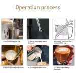 Stainless Steel Milk Frother Coffee Machine Steam Nozzle, For Barsetto, 3-hole, For Barsetto, 4-hole, For Delonghi 9 Serie, Single-hole, For Delonghi 9 Serie, 3-hole, For Delonghi Stainless Steel, For Gemilai, 3-hole, For Gaggia, 3-hole – Bild 5