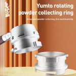 58mm Coffee Machine Handle Aluminum Alloy Rotary Buckle Powder Ring Coffee Receiving Ring For Barsetto – Bild 3
